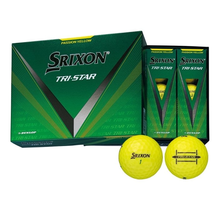 【11/20〜11/27 エントリーでさらにポイントプラス4倍】ダンロップ ゴルフボール スリクソン TRI-STAR ..