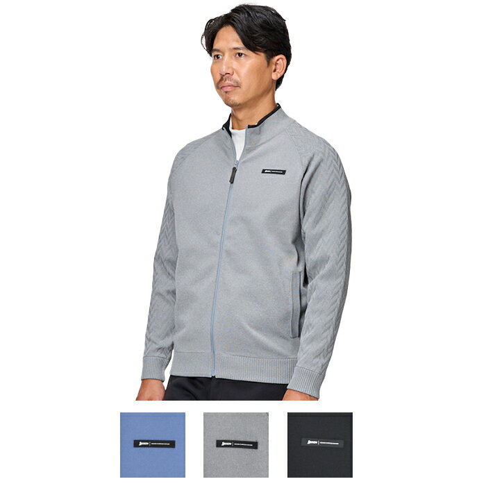 【11/20〜11/27 エントリーでさらにポイントプラス4倍】【The SRIXON】スリクソン アローパターン 長袖フルジップセーター 2025年FWモデル