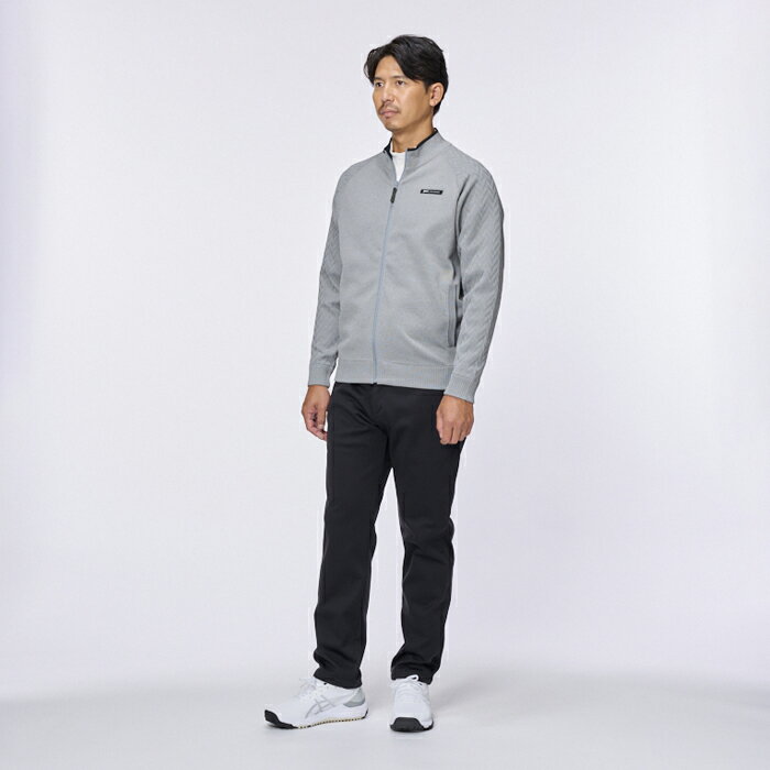 【11/20〜11/27 エントリーでさらにポイントプラス4倍】【The SRIXON】スリクソン アローパターン 長袖フルジップセーター 2025年FWモデル