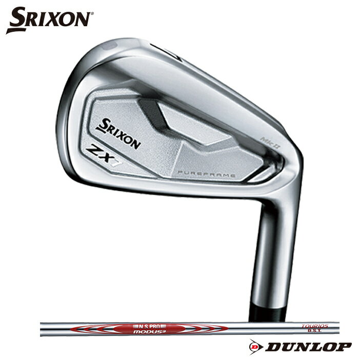 ダンロップ SRIXON スリクソン ZX7 MkII 単品アイアン N.S.PRO MODUS3 TOUR105DSTシャフト #4.AW.SW DUNLOP SELECT SHOP限定