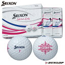 ダンロップ ゴルフボール スリクソン SOFT FEEL LADY ホワイト 1ダース（12個） SRIXON 【2021年モデル】【レディース】【ソフトフィール】 その1