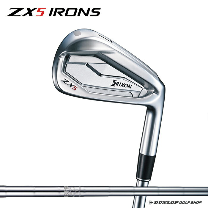 【ダンロップ】SRIXON（スリクソン）ZX5 単品アイアン N.S.PRO 950GH DST スチールシャフト （#4、AW、SW）【2020年モデル】