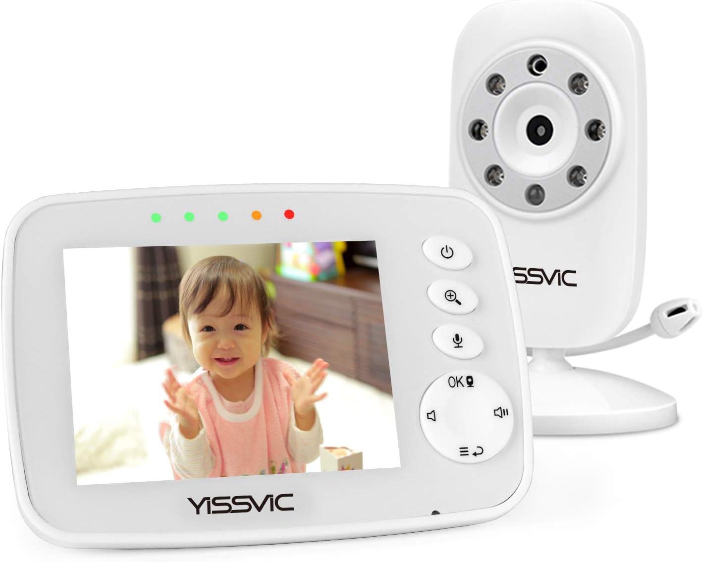 防犯カメラ 室内　ベビーモニター 見守りカメラ モニター付き wifi不要ベビーモニター 見守りカメラ 遠..