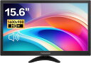 15.6インチモニター 小型 ディスプレイ 液晶ディスプレイ モニター/HDMI VGA AV BNC USB ポート/1600x900/16:9/140°視野/VESAマウント/スピーカー内蔵/リモコン 防犯カメラ専用 防犯カメラ ワイヤレス トレイルカメラ 専用