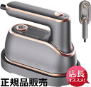 アイロン スチームアイロン 衣類スチーマー ハンガーにかけたまま ハンディ 小型 折り畳み式 iron あいろん パワフル連続スチーム シワ伸ばし 軽量 連続スチーム 除菌 脱臭 コンパクト ミニ ポータブル ハンディアイロン 150ml スタンド付き 家庭/出張/旅行