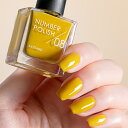 ナンバーポリッシュ 08 Mustard / オールインワンネイル / NUMBER POLISH / マニキュア ペディキュア 速乾 平筆 かわいい