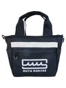 【muta/ムータ】muta MARINE ムータマリン 2025秋冬新作 MGAV-221071-NV ネイビー ウェビング カートバッグ ティー付き ショルダーストラップ ティーホルダー メンズ レディース ゴルフ タウン スポーツ レジャー