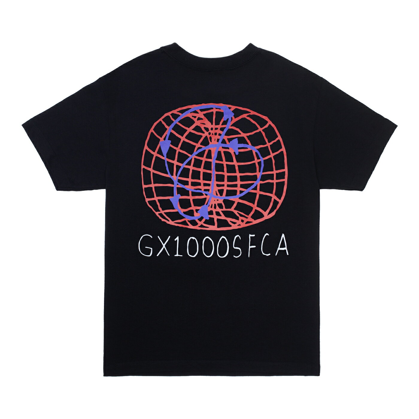 GX1000 "DOOM TEE" - BLACKMFドゥーム SF ジーエックス Tシャツ