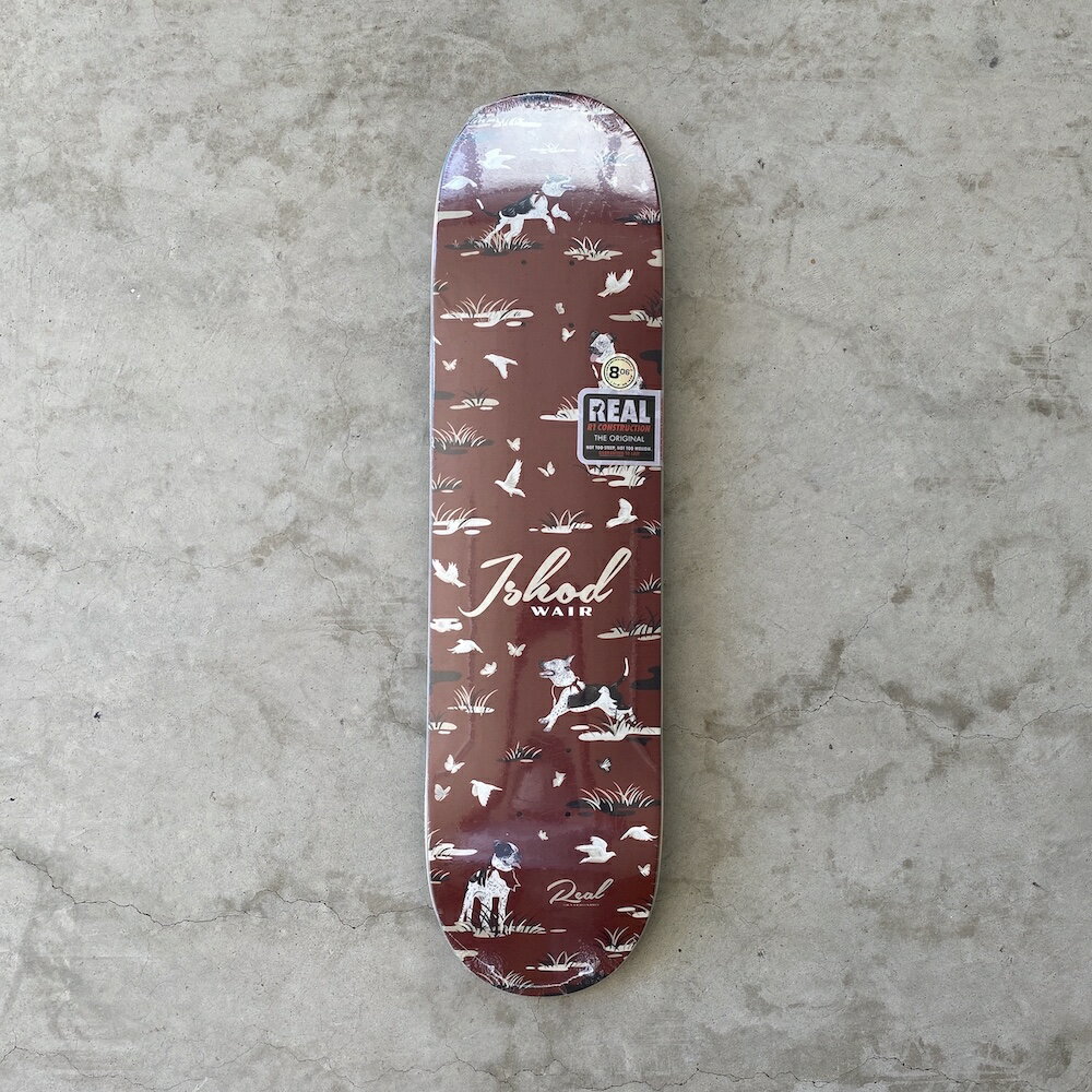 REAL SKATEBOARDS "ISHOD VALENTINE DECK" - 8.06inch