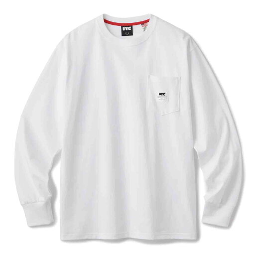 FTC "POCKET L/S TEET" - WHITE FTC "POCKET L/S TEET" - WHITE
