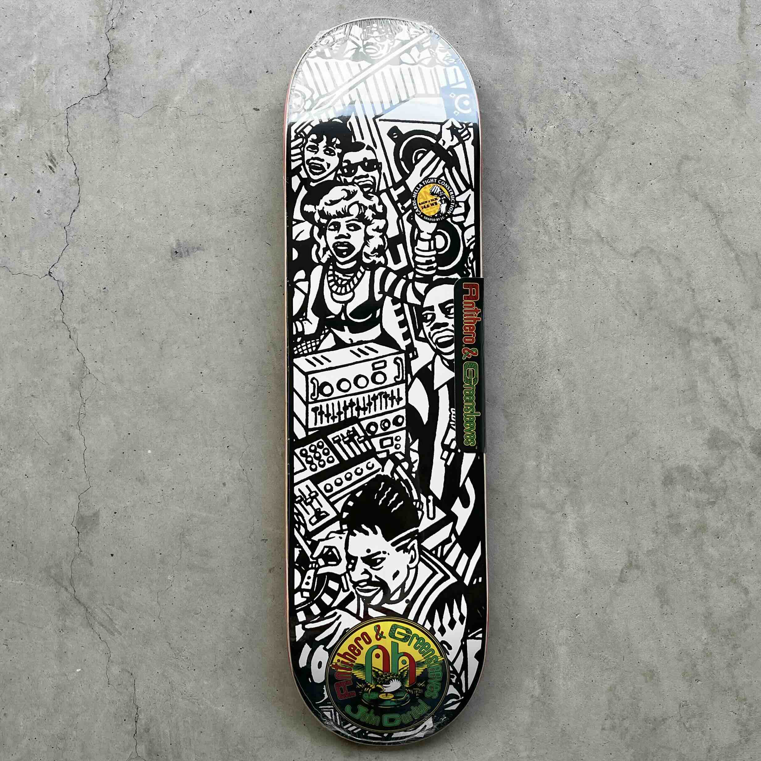 ANTIHERO SKATEBOARDS "ANTI HERO x GREENSLEEVES JOHN CARDIEL DECK" - 8.62inch