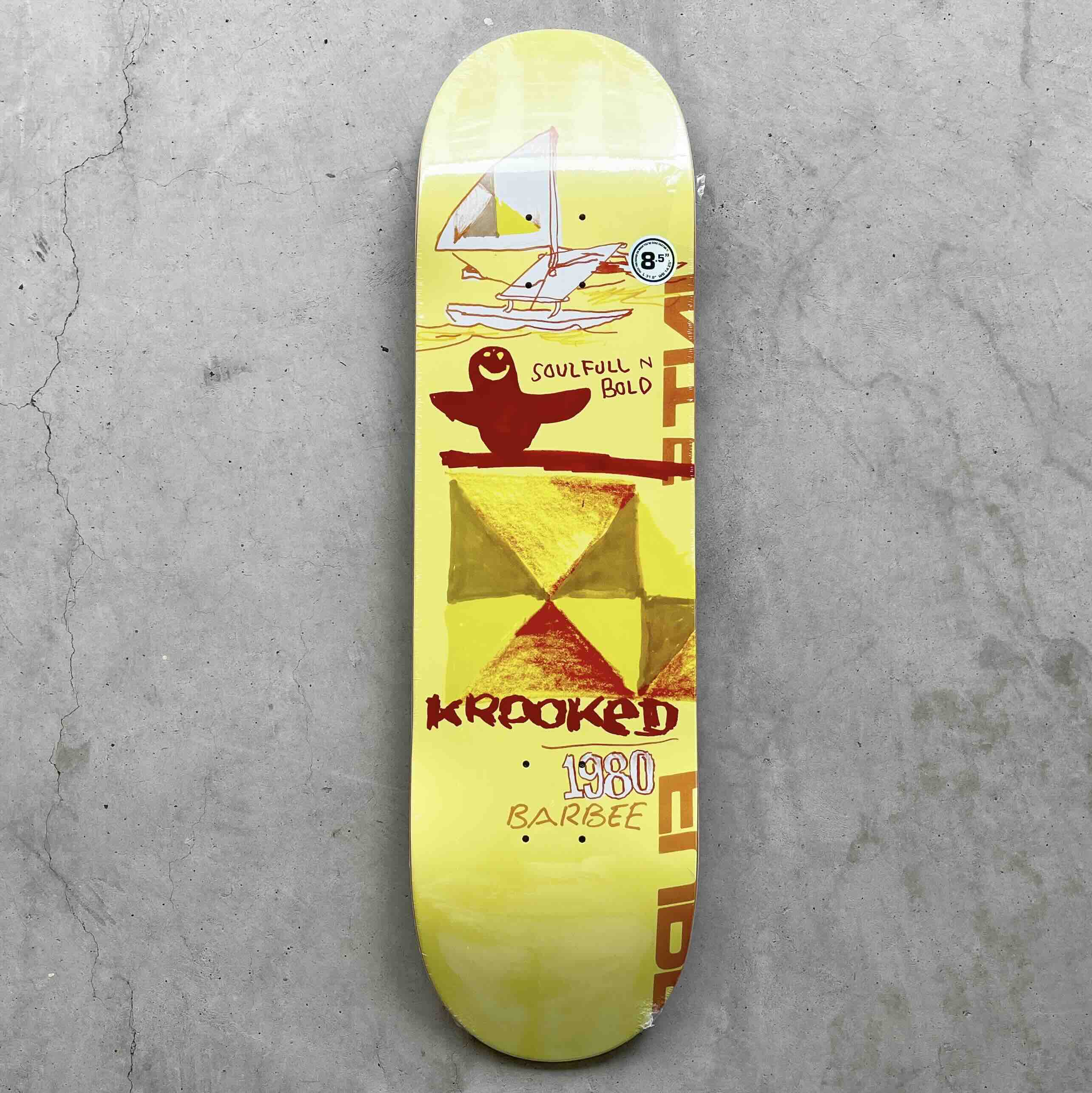 KROOKED SKATEBOADING "BARBEE SOULFULL DECK" - 8.5inch