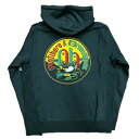 ANTI HERO SKATEBOARDS GREEN SLEEVES HOOD - GREEN