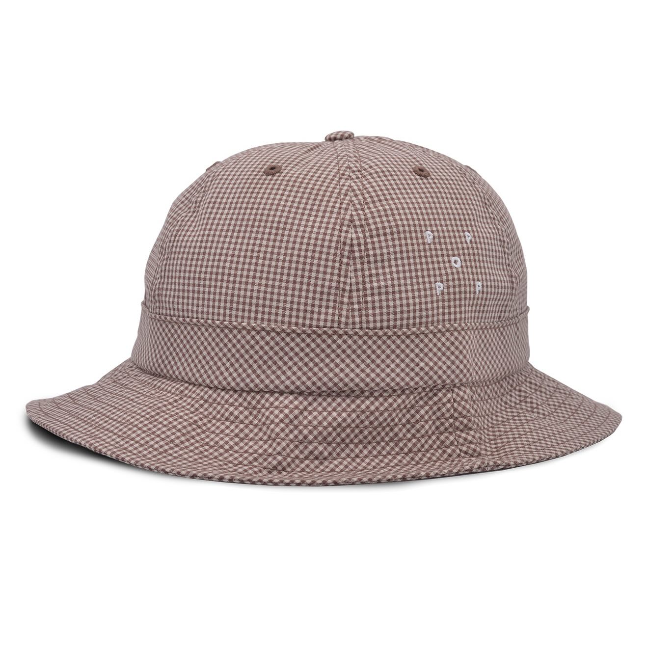 POP TRADING COMPANY "Bell Hat" - Brown Gingham