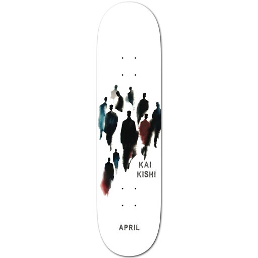 APRIL " KAI KISHI / FIGURES " - 8.0 inch april deck エープリル デッキ 岸海モデル APRIL " KAI KISHI / FIGURES " - 8.0 inch april deck エープリル デッキ 岸海モデル