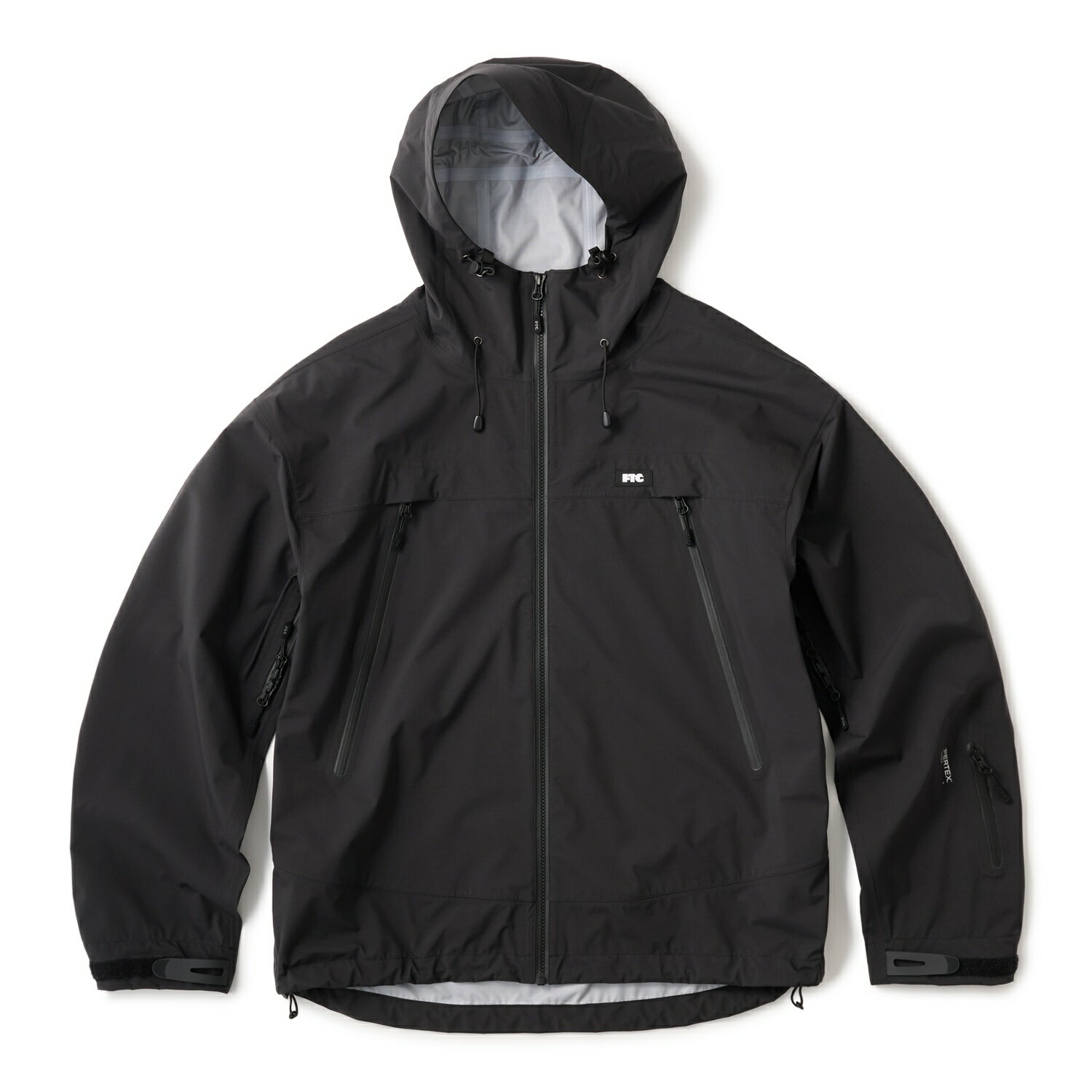 FTC " PERTEX® 3L SHELL JACKET " - BLACK エフティーシー パーテックス ジャケット FTC025AWJ08