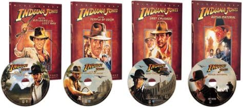 【中古】 アドベンチャーズ・オブ・インディ・ジョーンズ コンプリート (DVD4枚組)　ハリソン・フォード (出演), カレン・アレン (出演), スティーブン・スピルバーグ (監督)