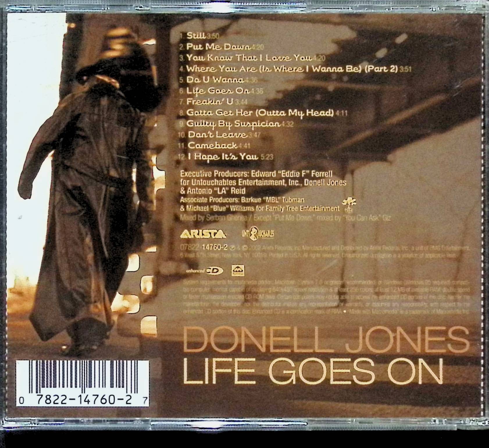 【中古】 (CD) Life Goes on（輸入盤） / ドネル・ジョーンズ　（送料無料）