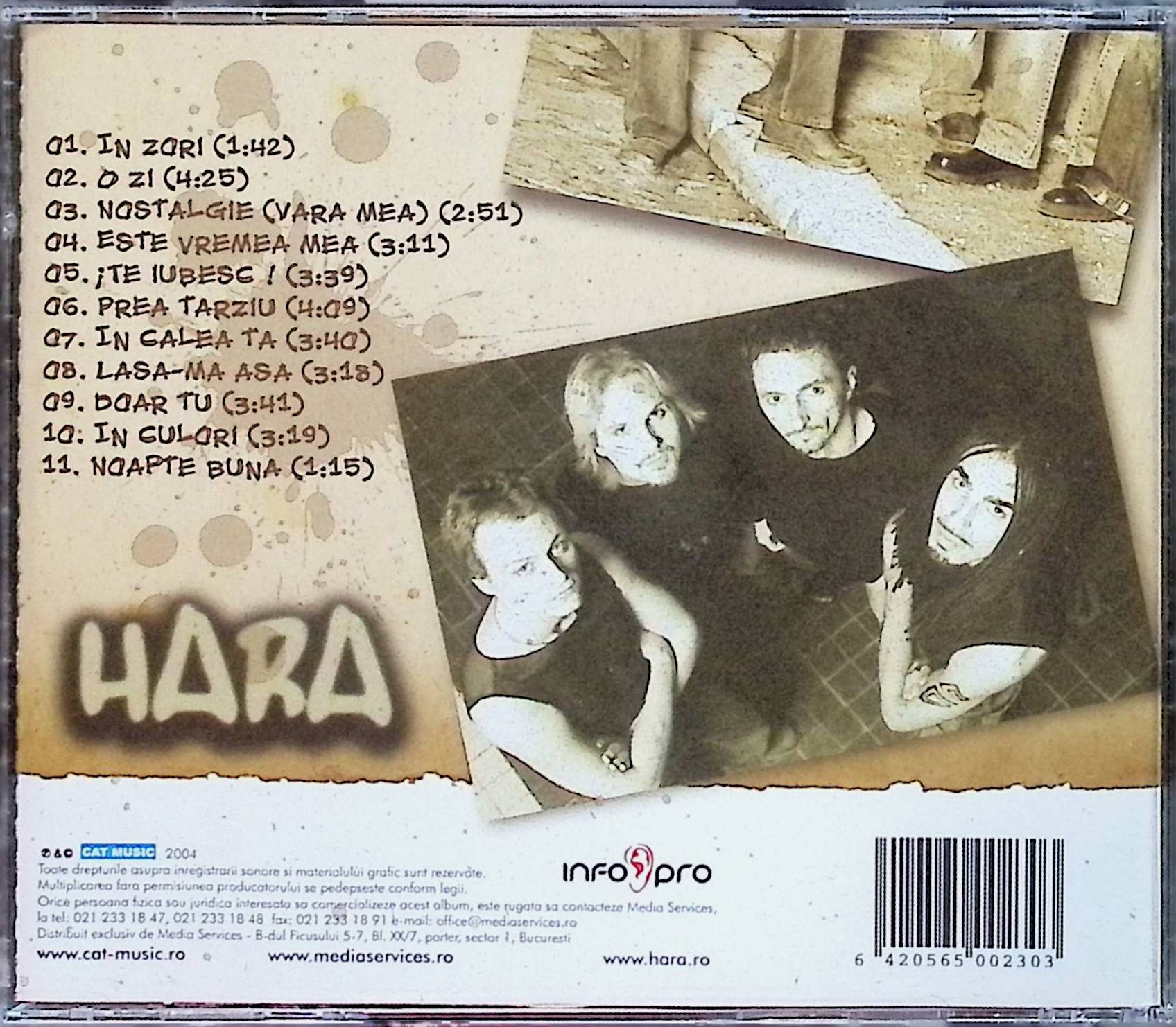【中古】 (CD) O ZI / HARA　（送料無料） 2