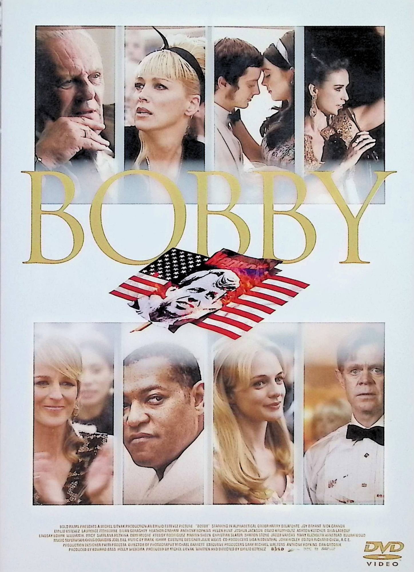「 ボビー BOBBY [DVD]」 アンソニー・ホプキンス (出演), デミ・ムーア (出演), エミリオ・エステヴェス (監督) アメリカ大統領ジョン・F・ケネディが暗殺されてから5年後の1968年6月5日。アメリカの希望と呼ばれた弟のケネディ上院議員が殺害される。その衝撃的な事件を、現場のホテルに居合わせた22人のドラマとして描き出した群像劇。 音声： 日本語・英語 字幕： 日本語 JANコード： 4988104043504 🐾 安心の検品・保証 当店ではすべての商品を1点ずつ丁寧に検品したうえで出品しております。 万が一、商品に不備がございましたら、商品到着日から30日以内であれば返品・返金を承ります。どうぞ安心してご利用ください。 🐾 送料無料・スピード発送 AM11時までのご注文は、日本郵便〈ゆうメール〉にて当日発送いたします。 ※ゆうメールは土日祝日の配達がございません。あらかじめご了承ください。 商品は防水クッション封筒で丁寧に梱包し、ポストへお届けします。 🐾 まとめ買いがおトク！クーポン配布中 2点以上のご購入　→　100円引き 4点以上のご購入　→　400円引き 8点以上のご購入　→　1,000円引きDISC PLUSは映画・音楽好きのための専門中古ショップです。 レア盤、絶版アイテム、懐かしの名作など、毎日新商品入荷中！ 🐾 まとめ買いでおトクなクーポン配布中🐾