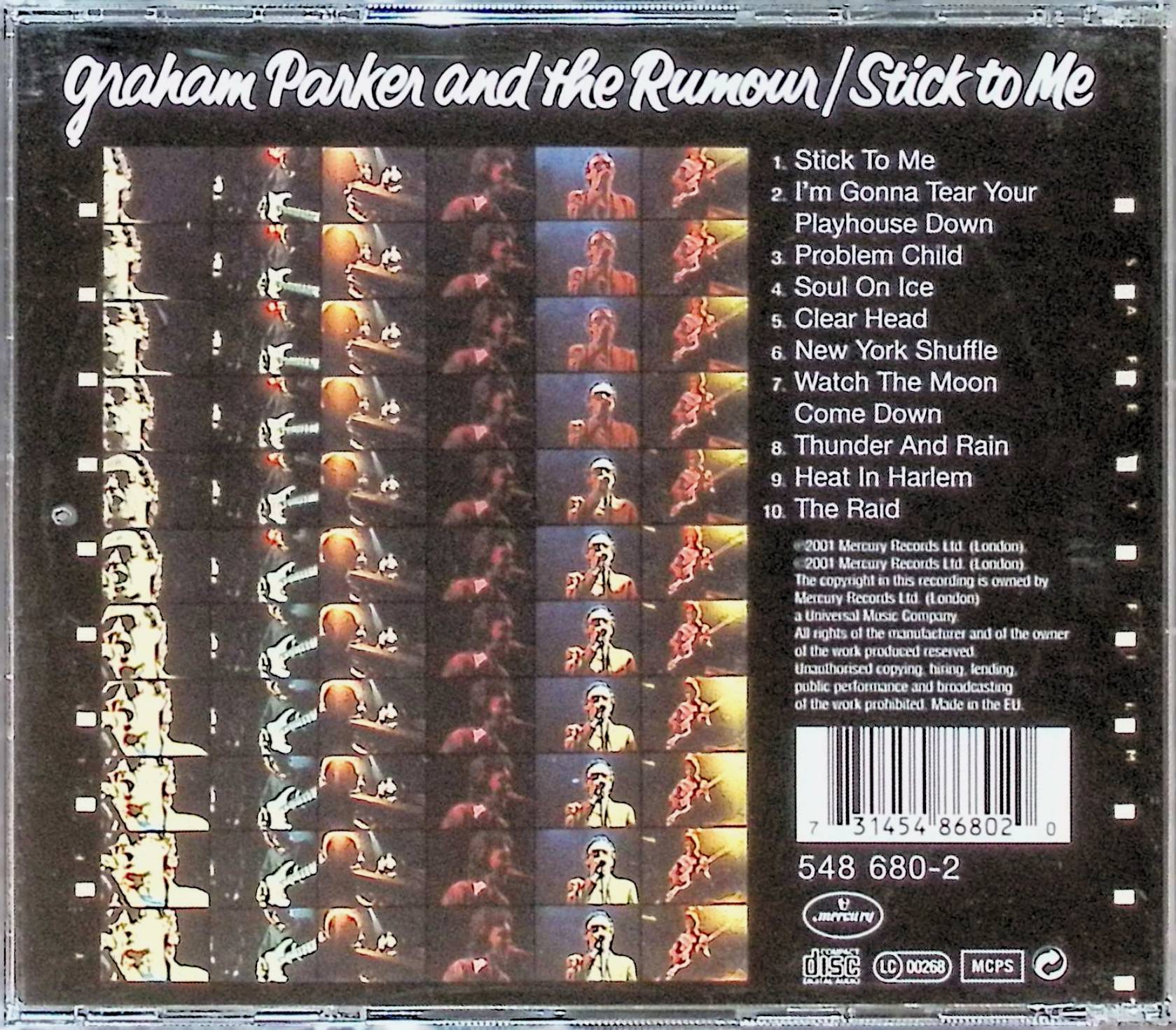 【中古】 (CD) STICK TO ME / GRAHAM PARKER AND THE RUMOUR　（送料無料）