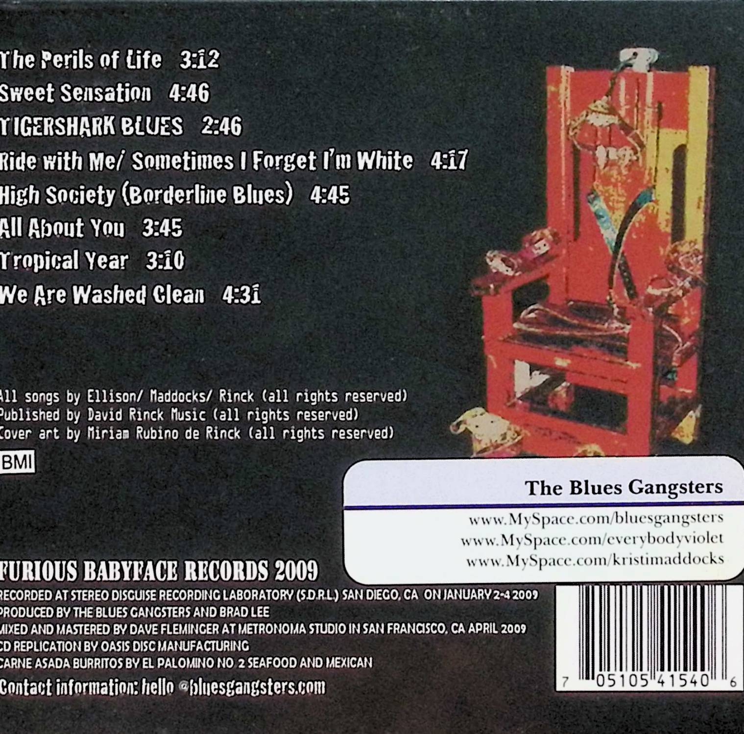 【中古】 (CD) Perils of Life / The Blues Gangsters　（送料無料） 2