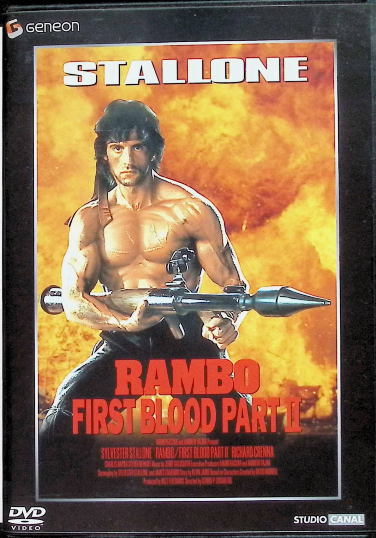 【新品未開封】 ランボー 怒りの脱出 [DVD]　リチャード・クレンナ (出演), シルヴェスター・スタロー..