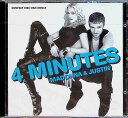 【新品未開封】 (CD) 4 Minutes / マドンナ ジャスティン・ティンバーレイク (送料無料)