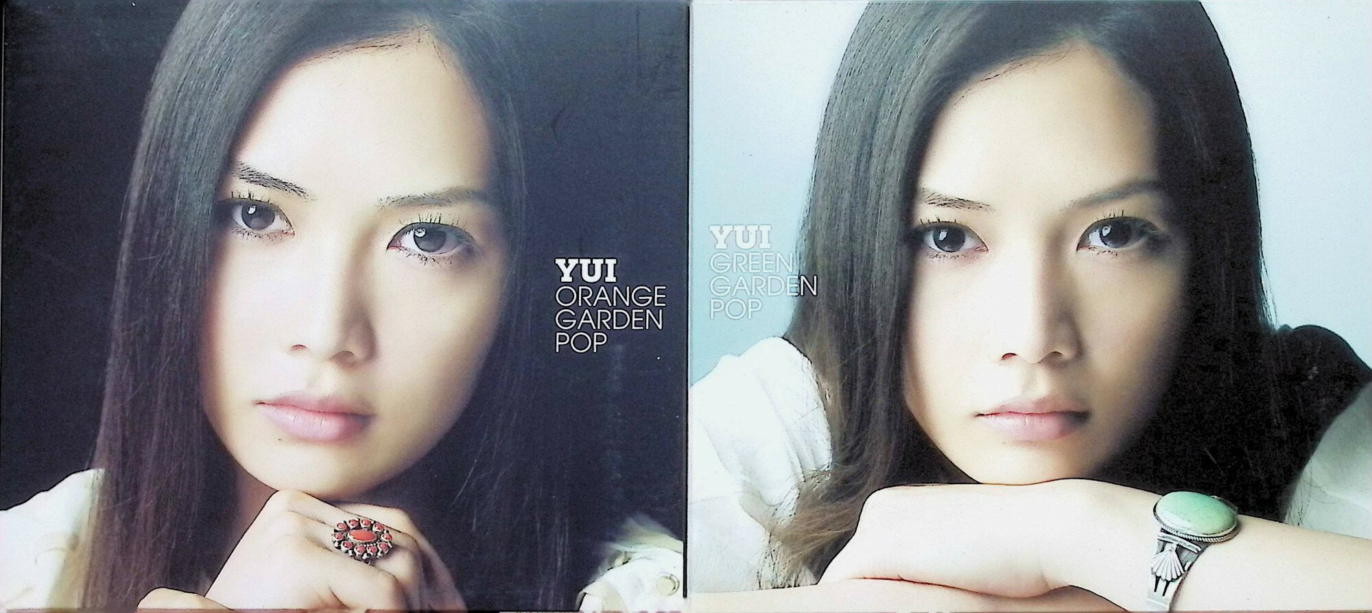 【中古】 (CD) GREEN GARDEN POP ORANGE GARDEN POP【初回生産限定盤】2点セット / YUI （送料無料）
