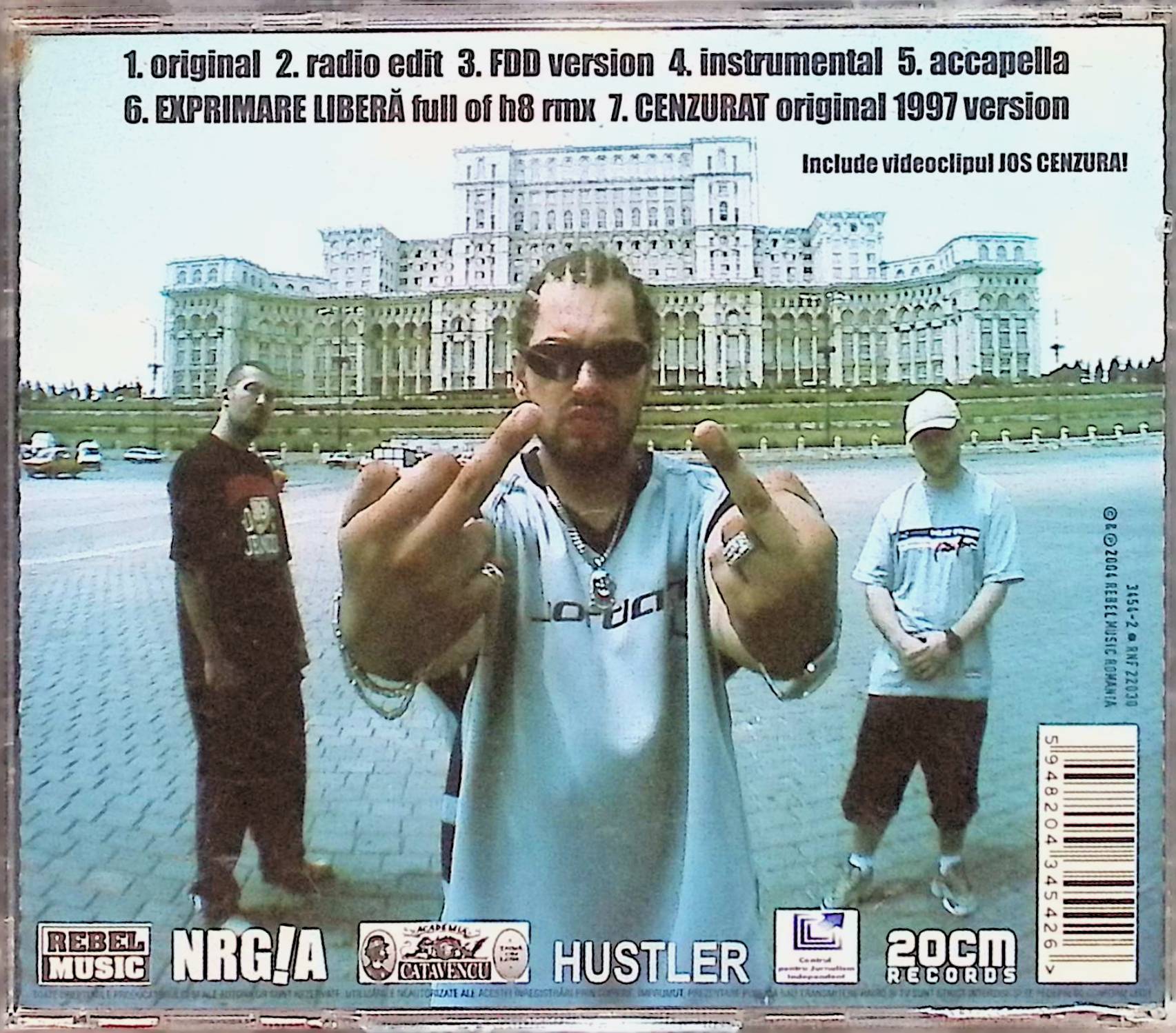 【中古】 (CD) Jos Cenzura! / Paraziții　（送料無料）
