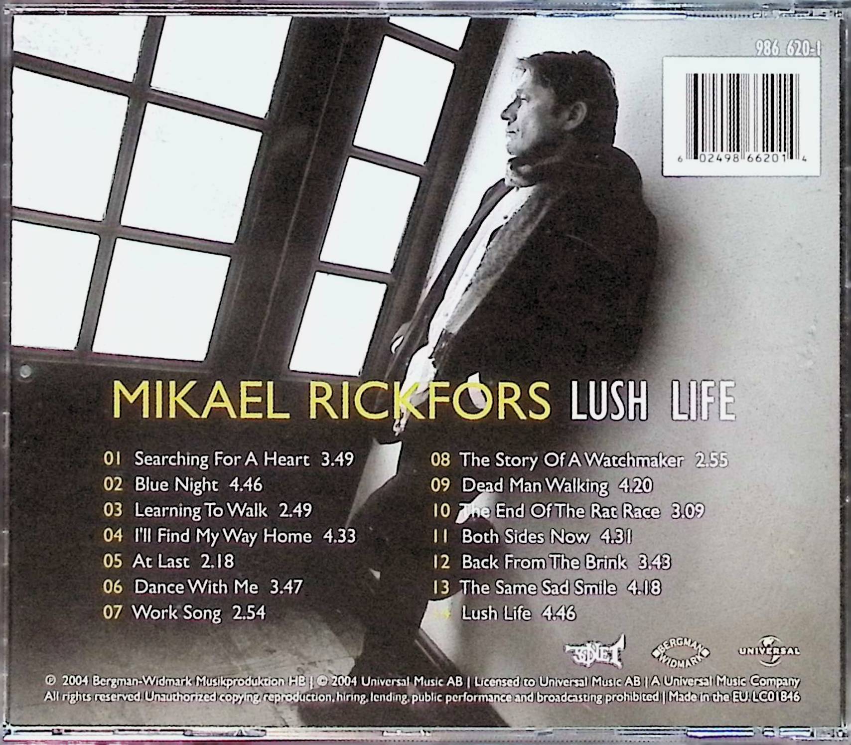 【中古】 (CD) Lush Life / Rickfors, Mikael　（送料無料）