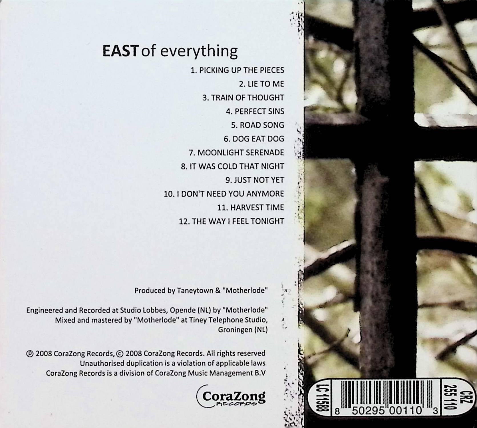 【中古】 (CD) Eastof Everything / Tanyetown　（送料無料）