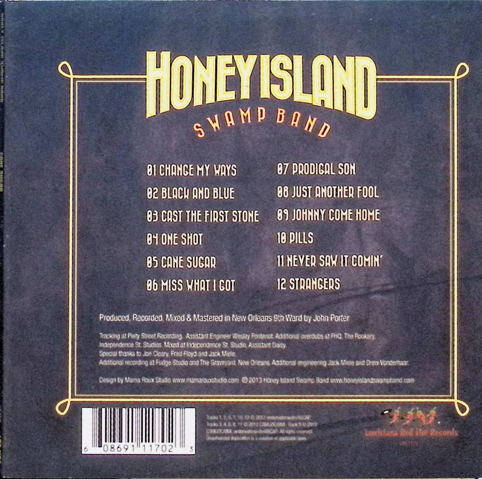 【中古】 (CD) Cane Sugar / Honey Island Swamp Band　（送料無料）