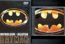【中古】 バットマン DVD+サウンドトラックCD 2点セット ティム・バートン(監督) 、 マイケル・キートン(主演) 、 ジャック・ニコルソン(出演) (送...
