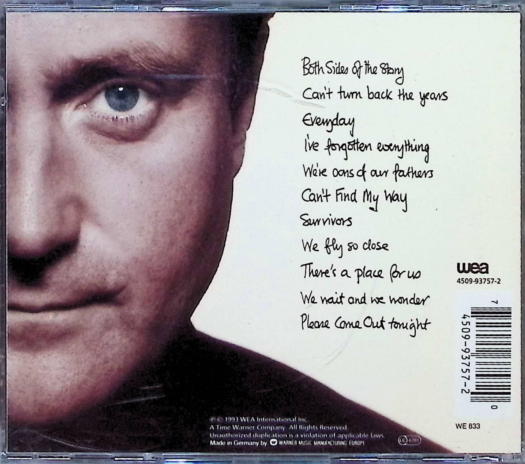 【中古】 (CD) Both Sides / Phil Collins　（送料無料）