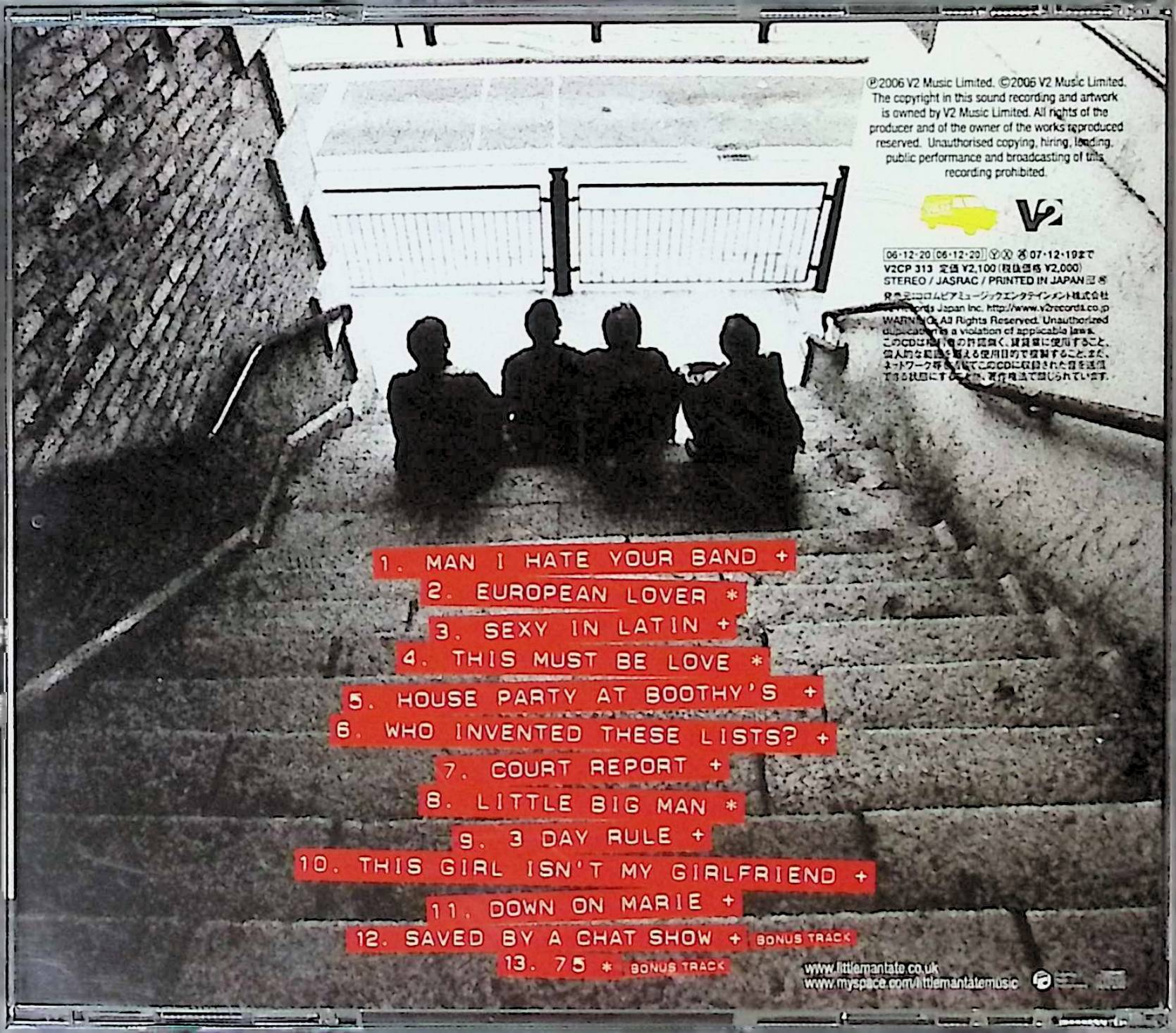 【中古】 (CD) ABOUT WHAT YOU KNOW / リトル・マン・テイト　（送料無料）