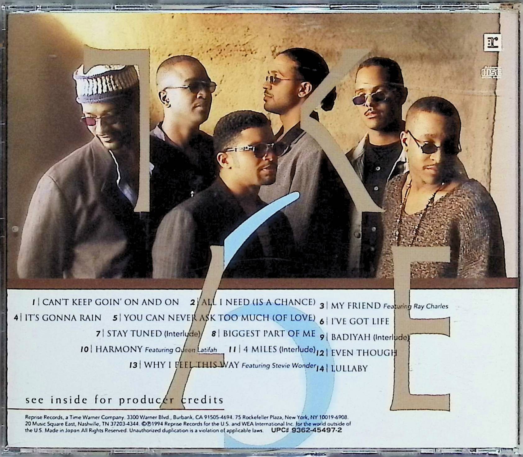 【中古】 (CD) ジョイン・ザ・バンド / TAKE 6　（送料無料）