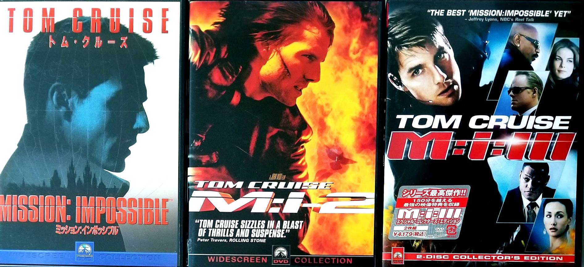 【中古】 ミッション:インポッシブル 3作品セット DVD　トム・クルーズ (出演)　（送料無料）
