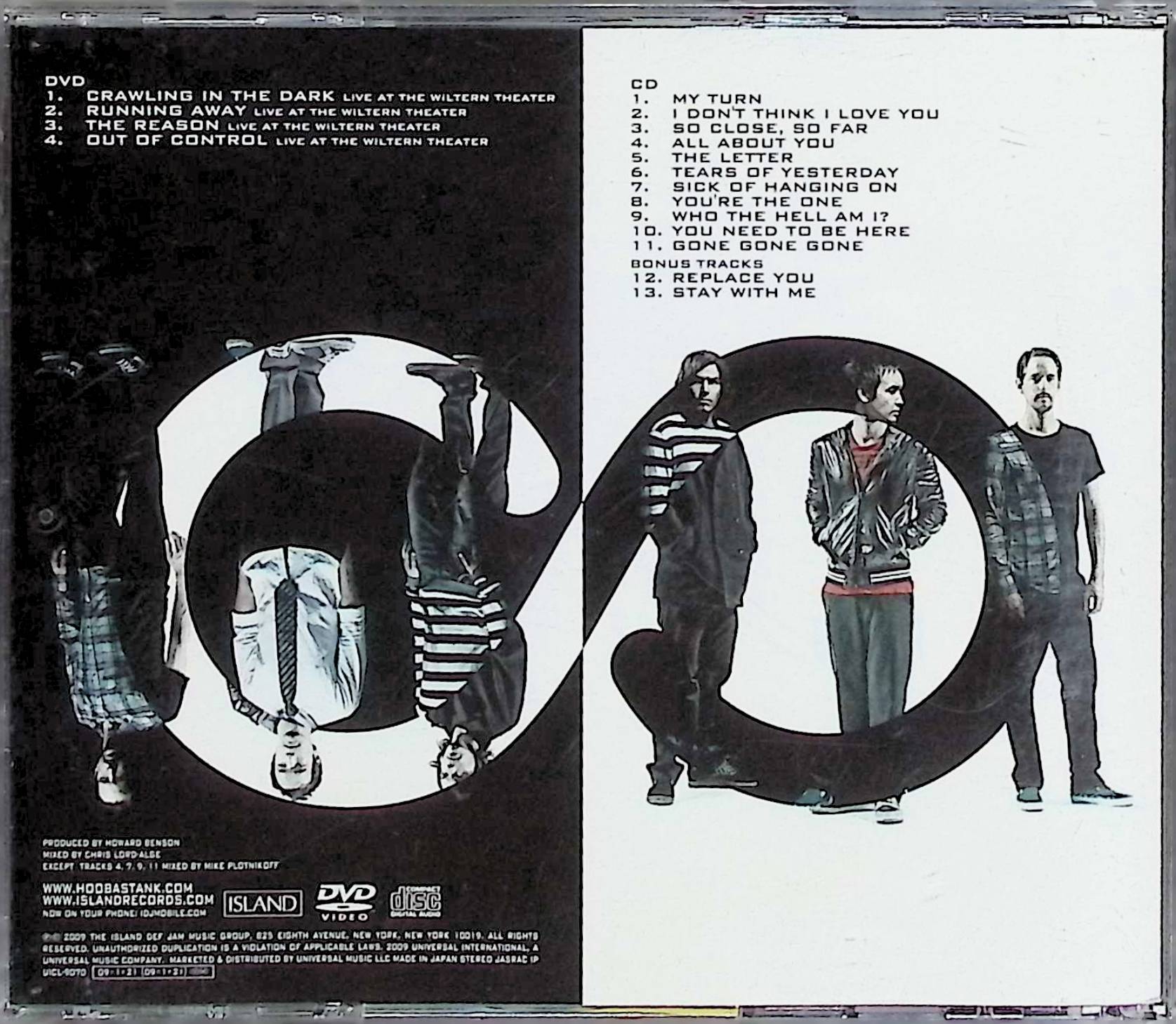 【中古】 (CD) For(N)ever」＋Live DVD付き（日本限定盤） / Hoobastank (フーバス...