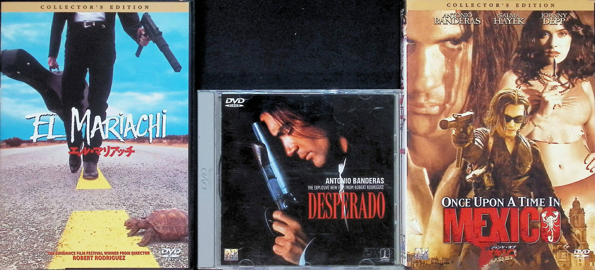 【中古】 「エル・マリアッチ」 3部作 セット DVD　ロバート・ロドリゲス監督　（送料無料）