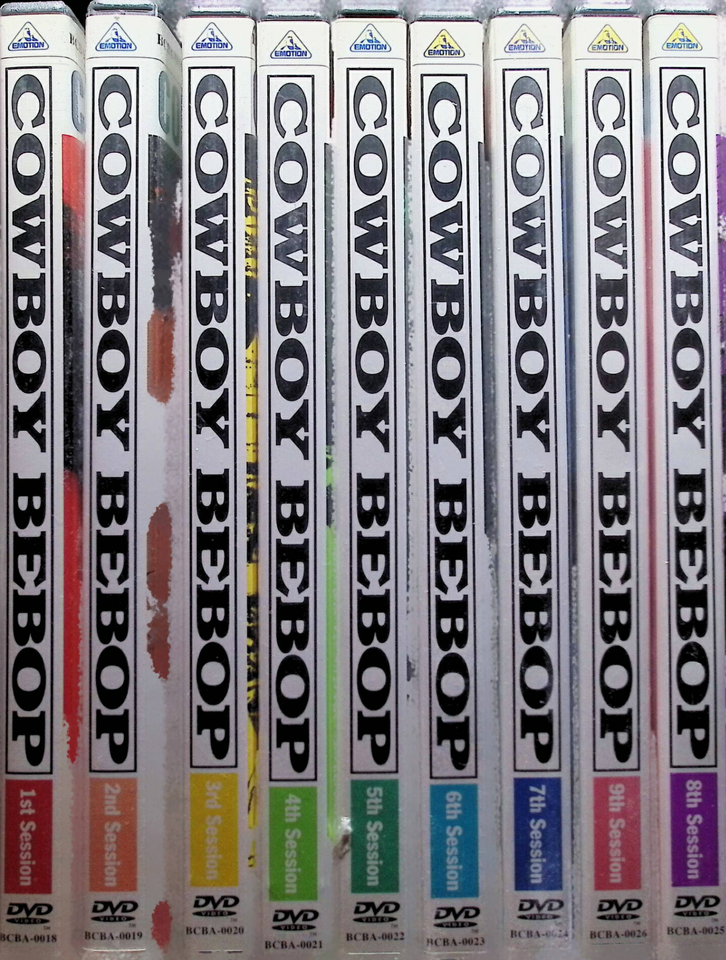 【中古】 COWBOY BEBOP 全9 Session セット[DVD]　山寺宏一/石塚運昇/林原めぐみ/多田葵　原作：矢立肇 監督：渡辺信一郎　（送料無料）