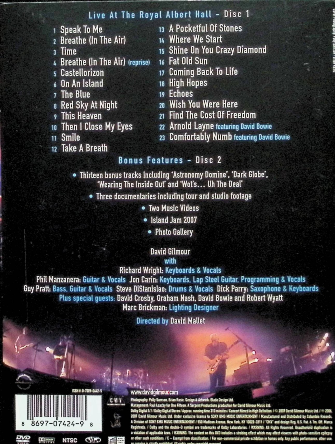 【中古】 Remember That Night: Live at the Royal Albert Hall (海外版DVD)　デビ...