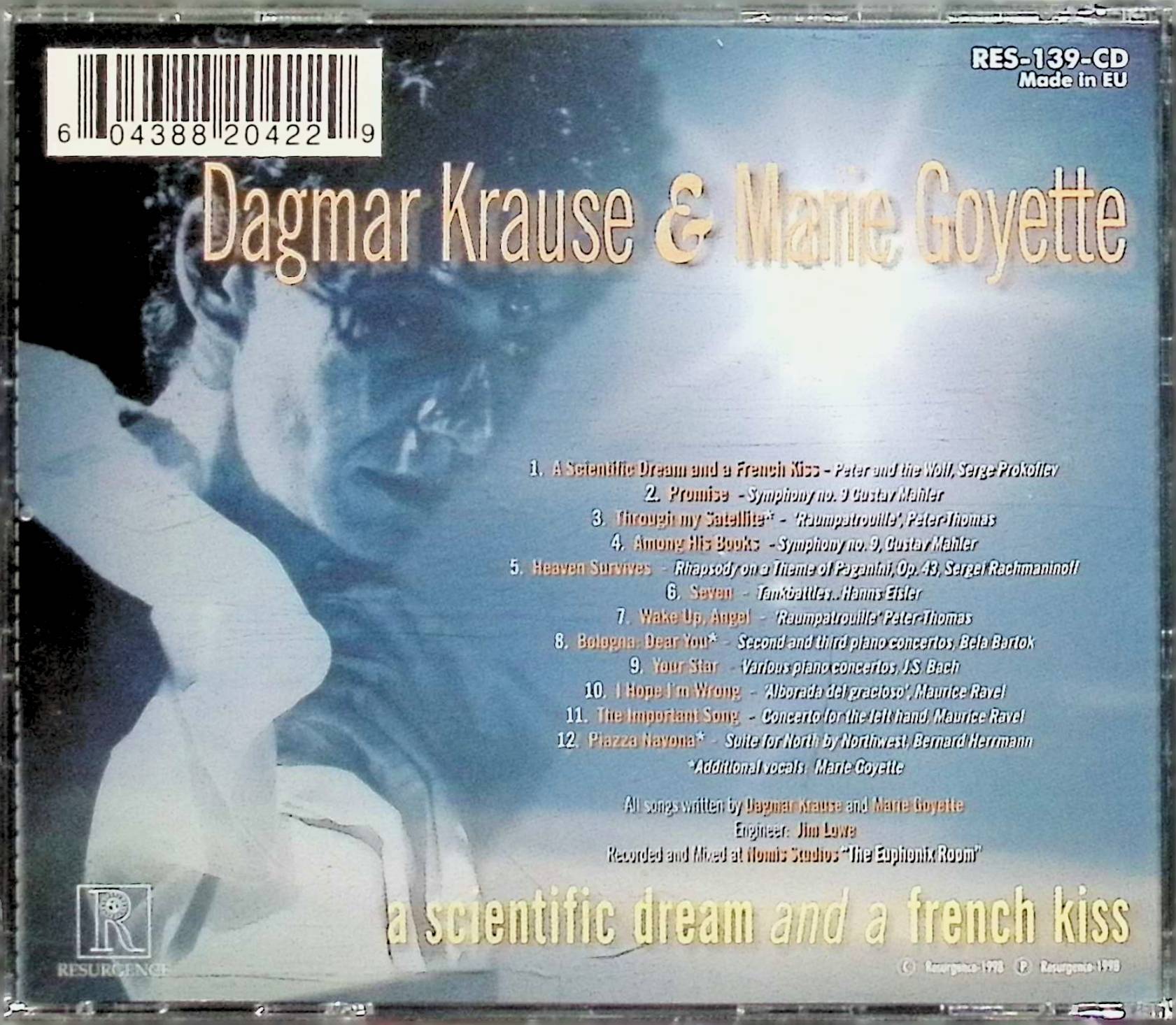 【中古】 (CD) A Scientific Dream & a Fren / Krause, Dagmar , Goyette, Marie　...