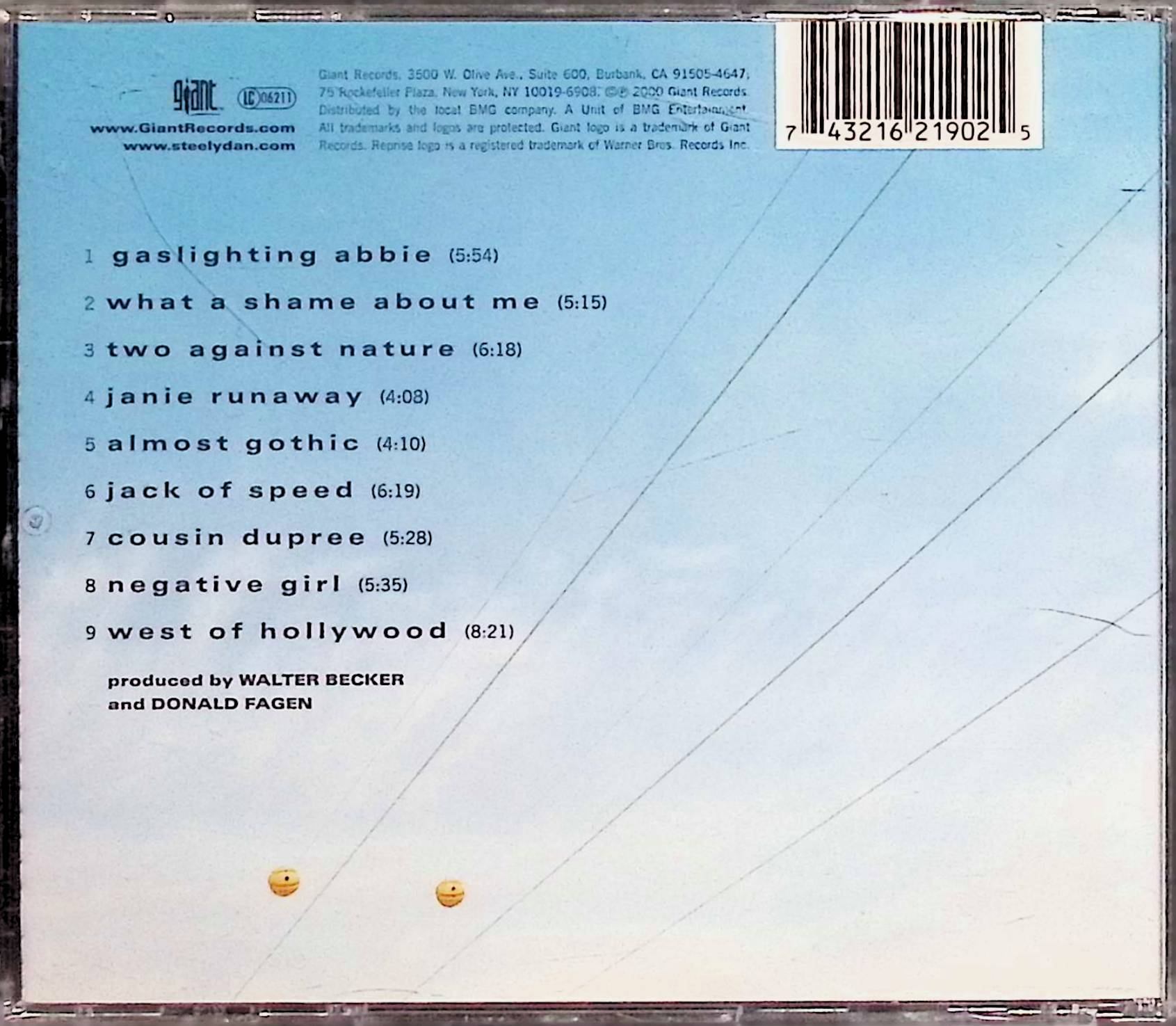 【中古】 (CD) Two Against Nature / スティーリー・ダン　（送料無料）