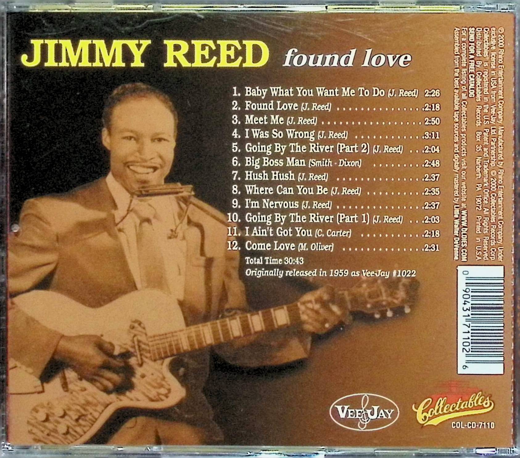 【中古】 (CD) Found Love / ジミー・リード　（送料無料）