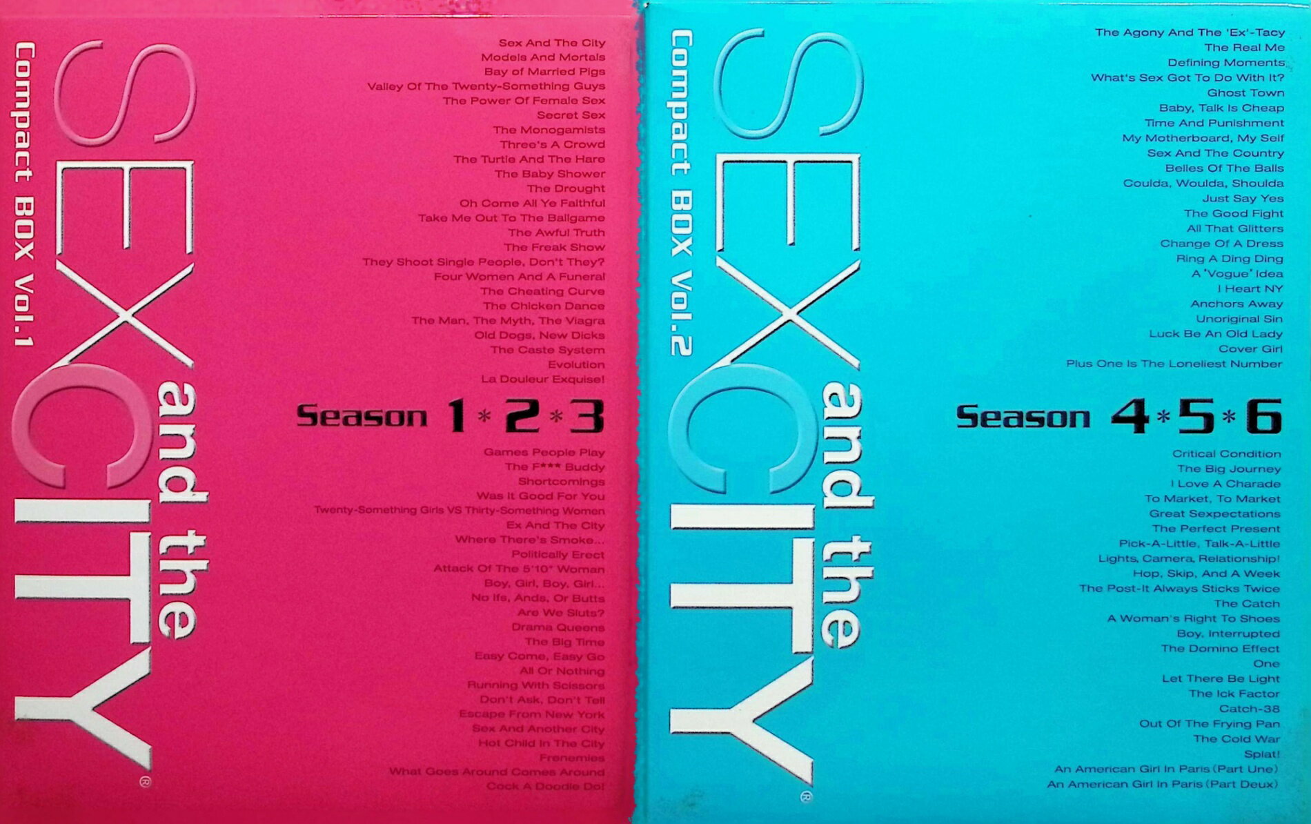 【中古】 セックス・アンド・ザ・シティ (コンパクトボックス Vol.1&Vol.2) 全94話 （DVD18枚組）　サ..