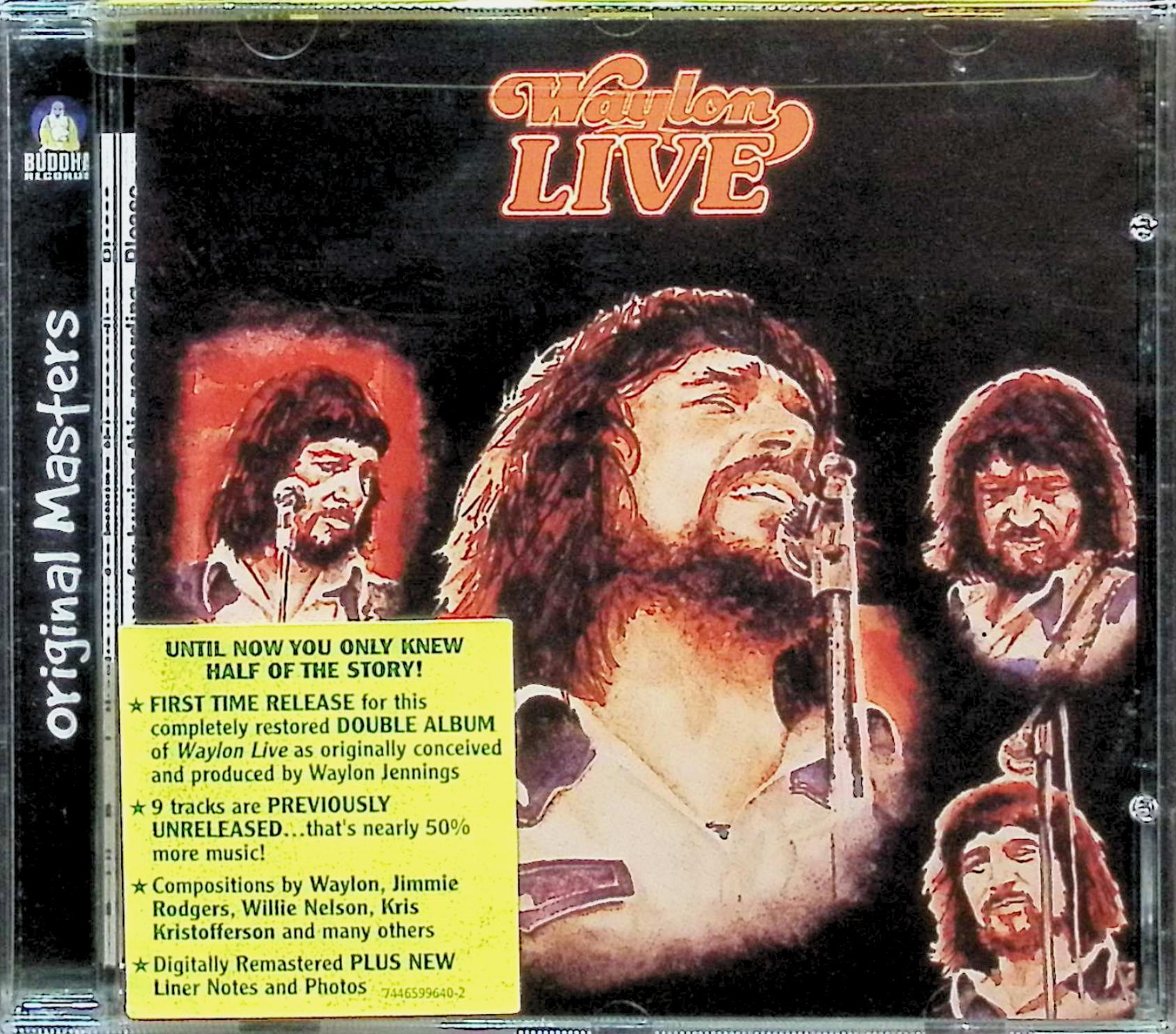 「 Waylon Live」 ウェイロン・ジェニングス 1 T For Texas 2 Rainy Day Woman 3 Me And Paul 4 The Last Letter 5 I'm A Ramblin' Man 6 Bob Wills Is Still The King 7 Lovin' Her Was Easier (Than Anything I'll Ever Do Again) 8 Look Into My Teardrops 9 Lonesome, On'ry And Mean 10 Freedom To Stay 11 Big Ball In Cowtown 12 The Taker 13 Mississippi Woman 14 Mona 15 Never Been To Spain 16 Pick Up The Tempo 17 Good Hearted Woman 18 House Of The Rising Sun 19 Me And Bobby McGee 20 This Time JAN： 0744659964022 ◇新品未開封 🐾 安心の検品・保証 当店ではすべての商品を1点ずつ丁寧に検品したうえで出品しております。 万が一、商品に不備がございましたら、商品到着日から30日以内であれば返品・返金を承ります。どうぞ安心してご利用ください。 🐾 送料無料・スピード発送 AM11時までのご注文は、日本郵便〈ゆうメール〉にて当日発送いたします。 ※ゆうメールは土日祝日の配達がございません。あらかじめご了承ください。 商品は防水クッション封筒で丁寧に梱包し、ポストへお届けします。 🐾 まとめ買いがおトク！クーポン配布中 2点以上のご購入　→　100円引き 4点以上のご購入　→　400円引き 8点以上のご購入　→　1000円引きDISC PLUSは映画・音楽好きのための専門中古ショップです。 レア盤、絶版アイテム、懐かしの名作など、毎日新商品入荷中！ 🐾 まとめ買いでおトクなクーポン配布中 🐾