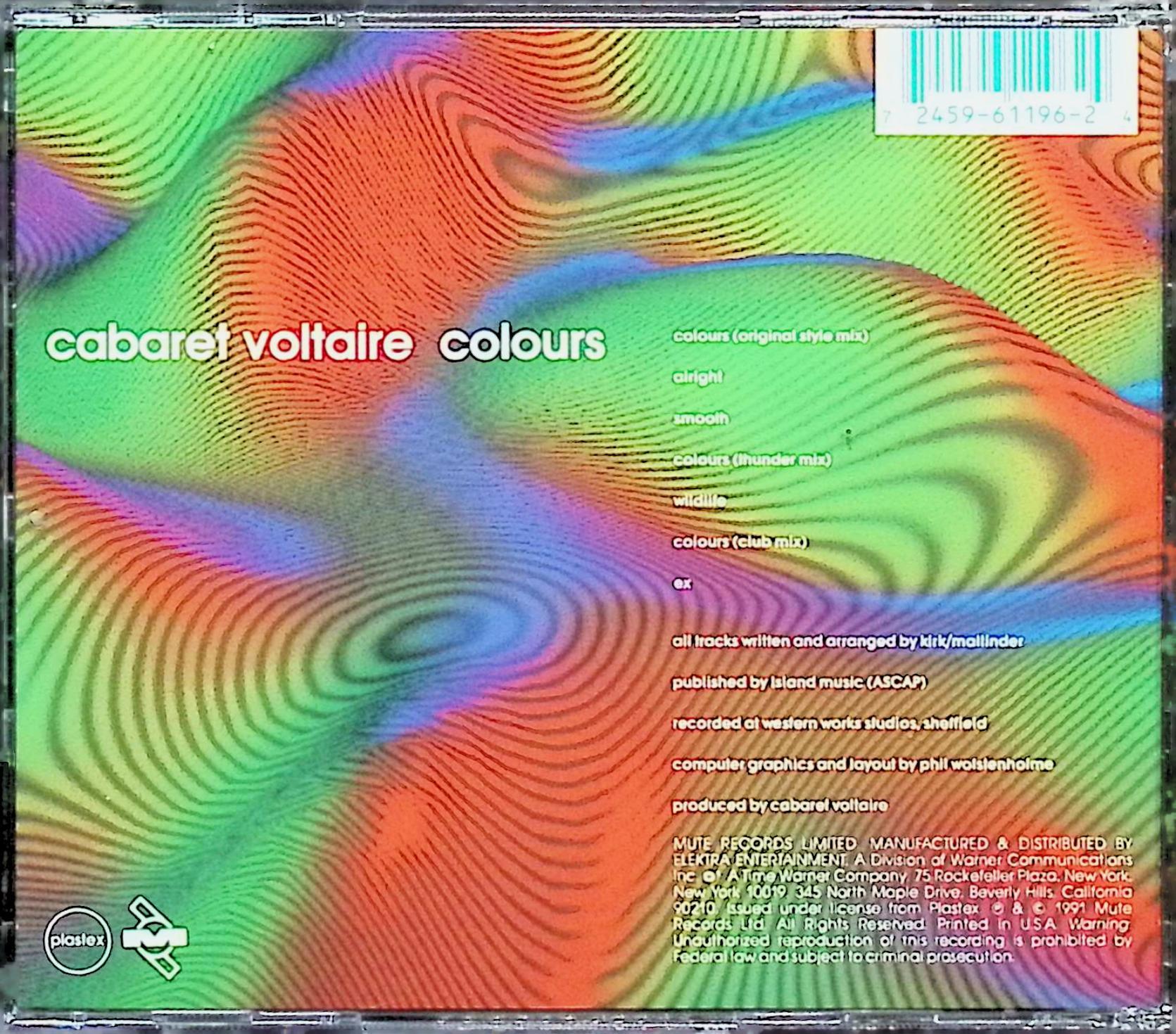 【中古】 (CD) Colours / キャバレー・ボルテール　（送料無料）