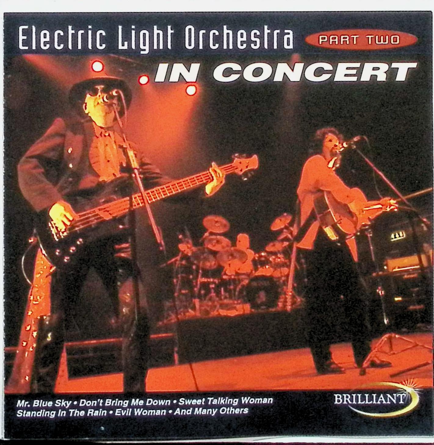 「 In Concert Part Two」 E.L.O. 1 Standing in the Rain 2 Evil Woman 3 Showdown 4 Can't Get It Out of My Head 5 Livin' Thing 6 Mr Blue Sky 7 Telephone Line 8 Strange Magic 9 Sweet Talking Woman 10 Confusion 11 Do Ya 12 Rockaria 13 Roll Over Beethoven 14 Hold on Tight 15 Turn to Stone 16 Rock 'N' Roll Is King 17 Don't Bring Me Down JAN： 8712273330068 🐾 安心の検品・保証 当店ではすべての商品を1点ずつ丁寧に検品したうえで出品しております。 万が一、商品に不備がございましたら、商品到着日から30日以内であれば返品・返金を承ります。どうぞ安心してご利用ください。 🐾 送料無料・スピード発送 AM11時までのご注文は、日本郵便〈ゆうメール〉にて当日発送いたします。 ※ゆうメールは土日祝日の配達がございません。あらかじめご了承ください。 商品は防水クッション封筒で丁寧に梱包し、ポストへお届けします。 🐾 まとめ買いがおトク！クーポン配布中 2点以上のご購入　→　100円引き 4点以上のご購入　→　400円引き 8点以上のご購入　→　1000円引きDISC PLUSは映画・音楽好きのための専門中古ショップです。 レア盤、絶版アイテム、懐かしの名作など、毎日新商品入荷中！ 🐾 まとめ買いでおトクなクーポン配布中🐾