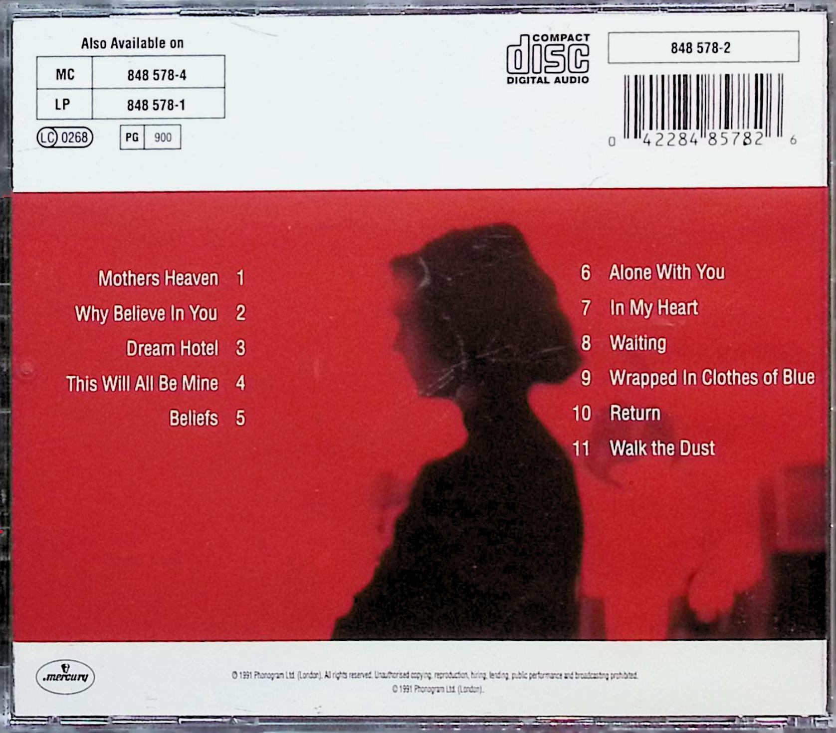 【中古】 (CD) Mothers Heaven / TEXAS　（送料無料）